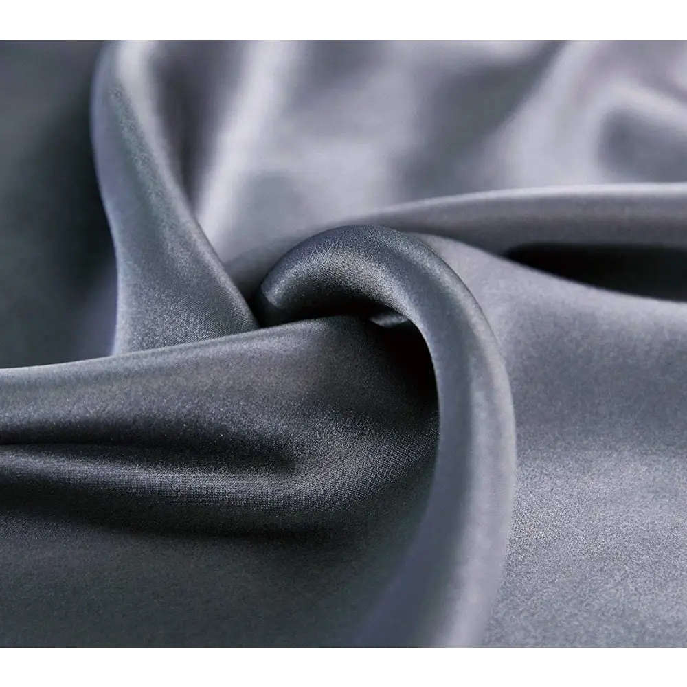 Luxury Pillowcase 2 Pack - 100% Pure Mulberry Silk on Both Sides - Charcoal - Home & Garden > Bedding > Pillowcases