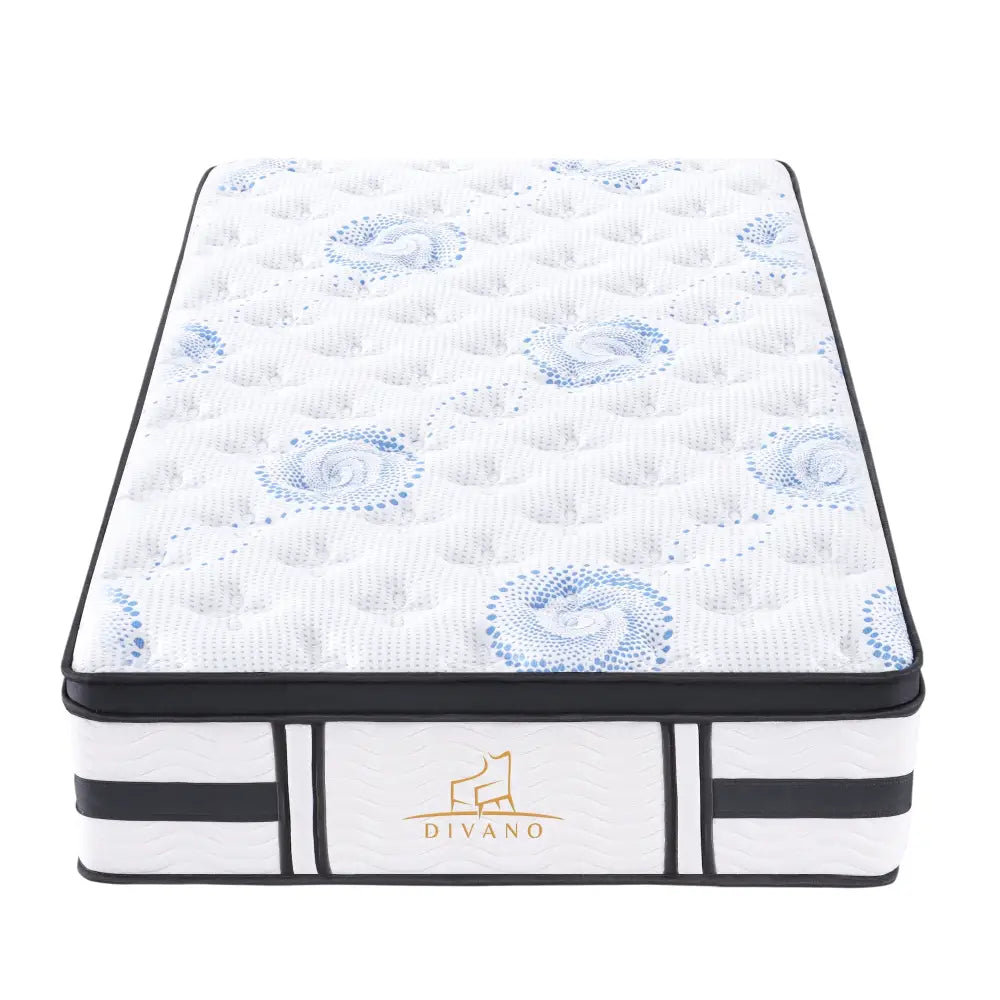 Majestic Rest King Single Size 7 Zones Luxury Premium Firm Pocket Spring 34cm Mattress - Furniture > Mattresses