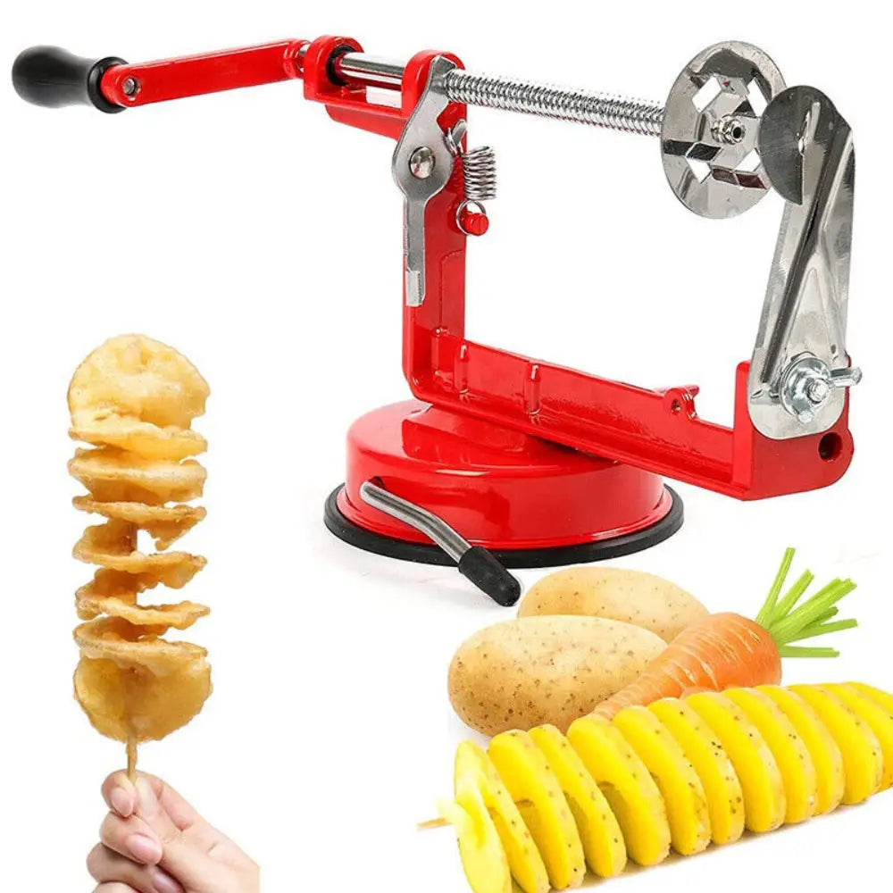 Manual Operation Potato Twister Tornado Slicer Automatic Cutter Machine Spiral - Home & Garden > Kitchenware