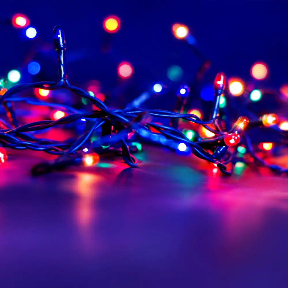 Milano Decor Outdoor LED Plug In Fairy Lights - Multicoloured - 200 Lights - Home & Garden > Lighting