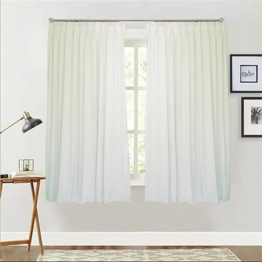 Milk White Curtains 260x160cm PINCH PLEAT High Level Fabric 2 Panels for wall - Home & Garden > Curtains > Curtains &