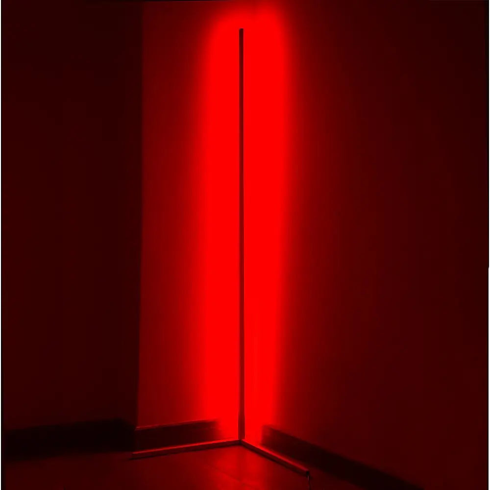 Modern - Colour RGB - Minimalist LED Corner Floor Lamp - White - Mood Lighting - Home & Garden > Lighting