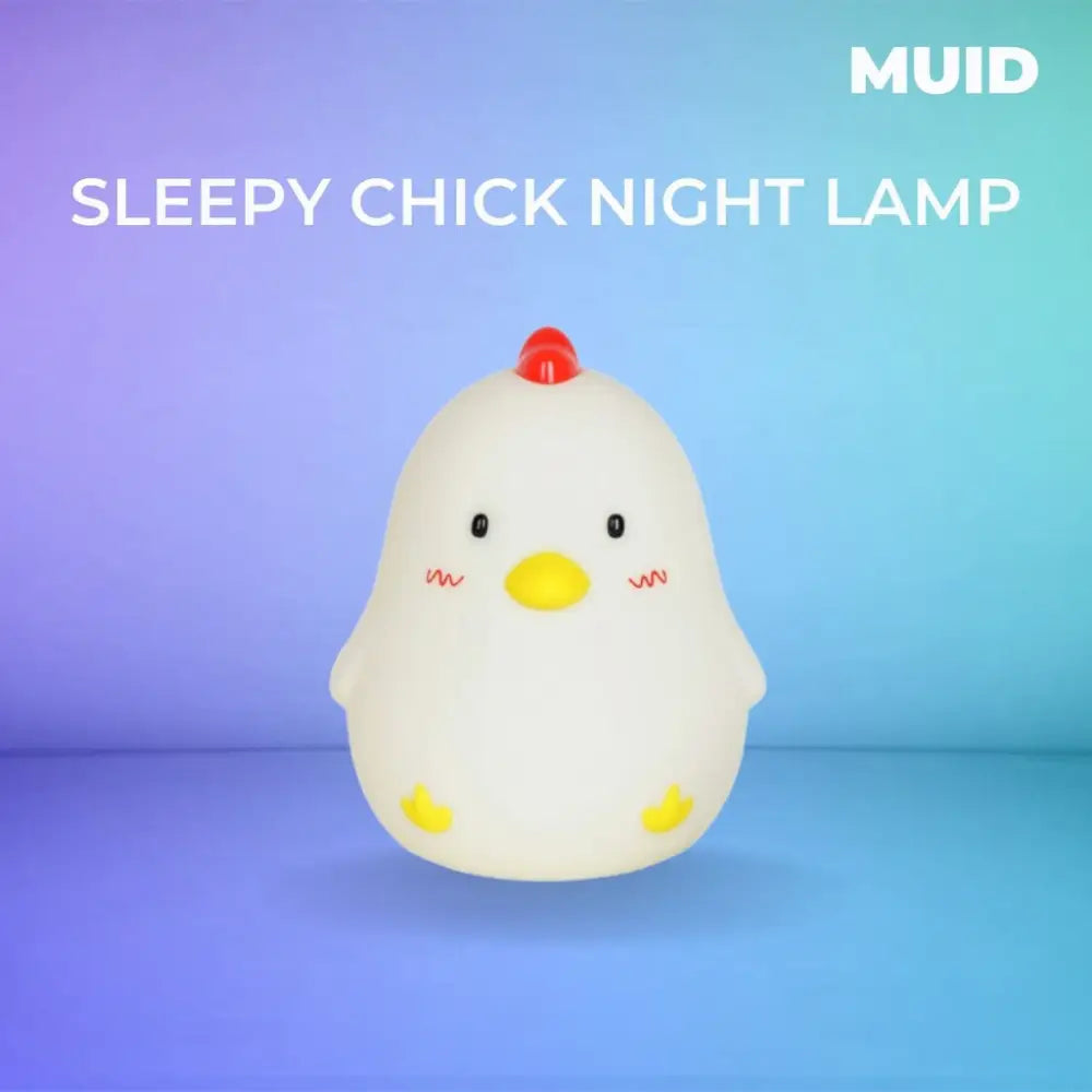 Muid Sleepy Chicken Night Lamp Function Only White HM--103-MUID - Home & Garden > Lighting