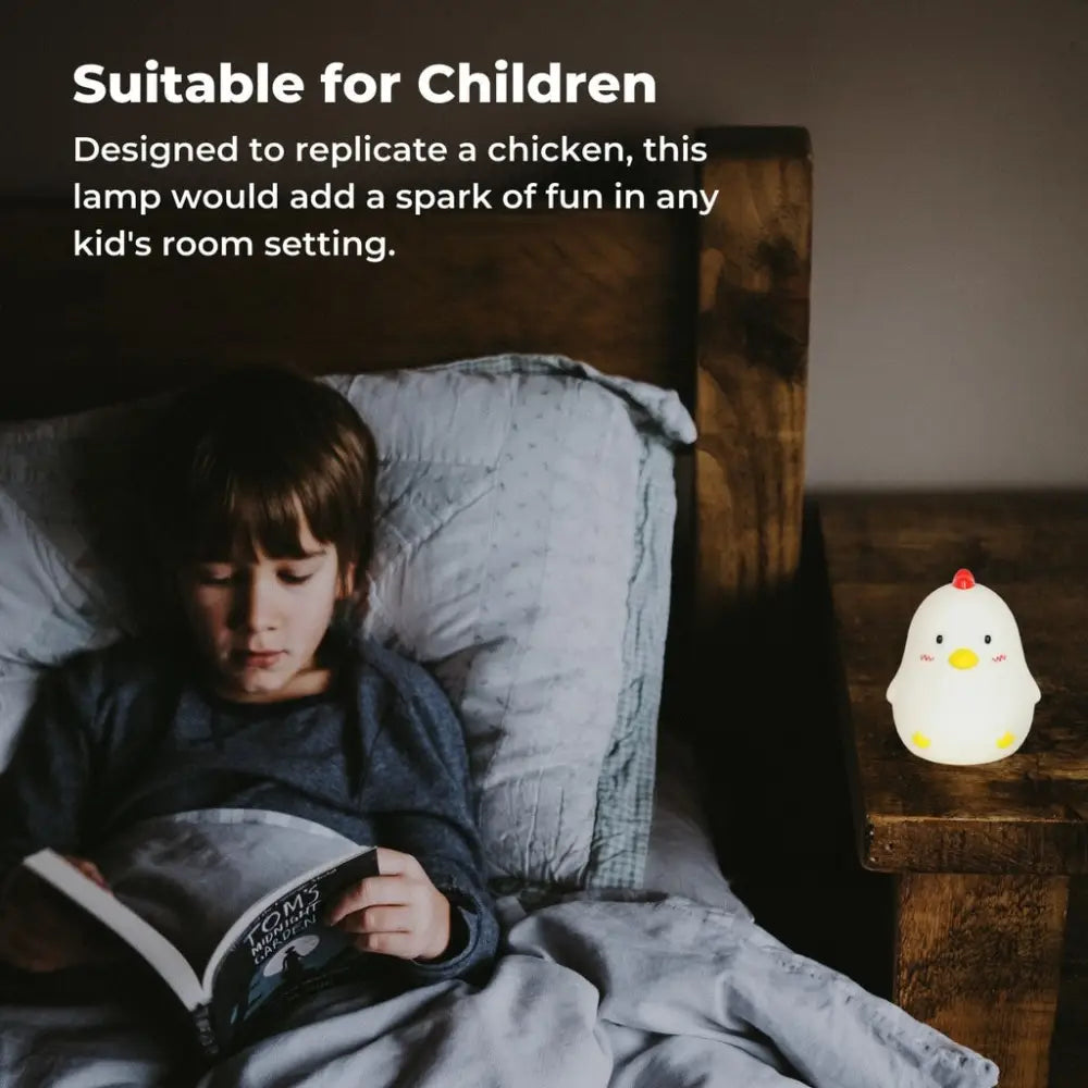 Muid Sleepy Chicken Night Lamp Function Only White HM--103-MUID - Home & Garden > Lighting