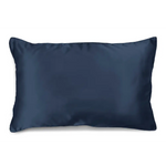 Navy SILK PILLOWCASE - 51X76CM - Home & Garden > Bedding > Pillowcases