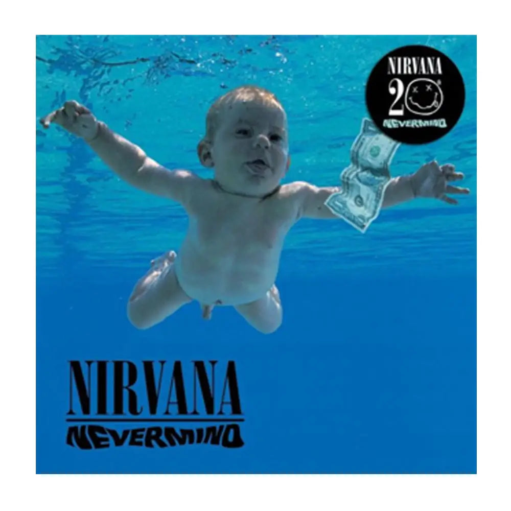 Nirvana - Nevermind 20th Anniversary - CD Framed Album Art - Home & Garden > Wall Art