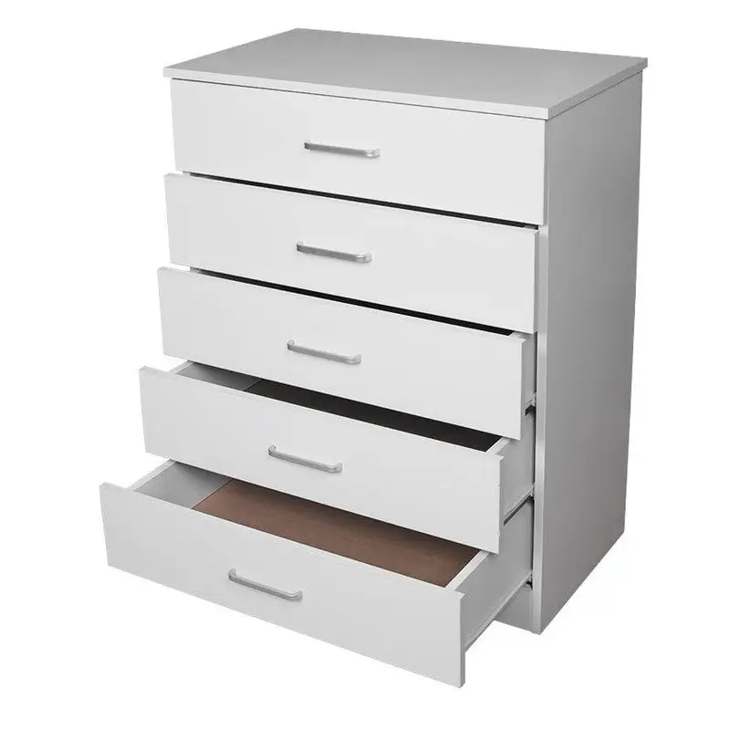 NNECN Classic Elegance: Five-Drawer Chest for Organized Living - Home & Garden > Storage > Clothing & Wardrobe Storage