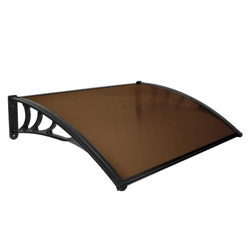 NOVEDEN Window Door Awning Canopy Outdoor UV Patio Rain Cover Tawny 1M X 1.2M Type 1 NE-AG-100-SU - Home & Garden >