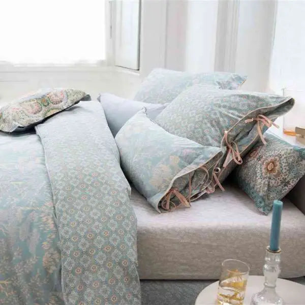 Origami Tree Cotton Light Blue Quilt Cover Set By Pip Studio - Home & Garden > Bedding > Quilts & Duvets