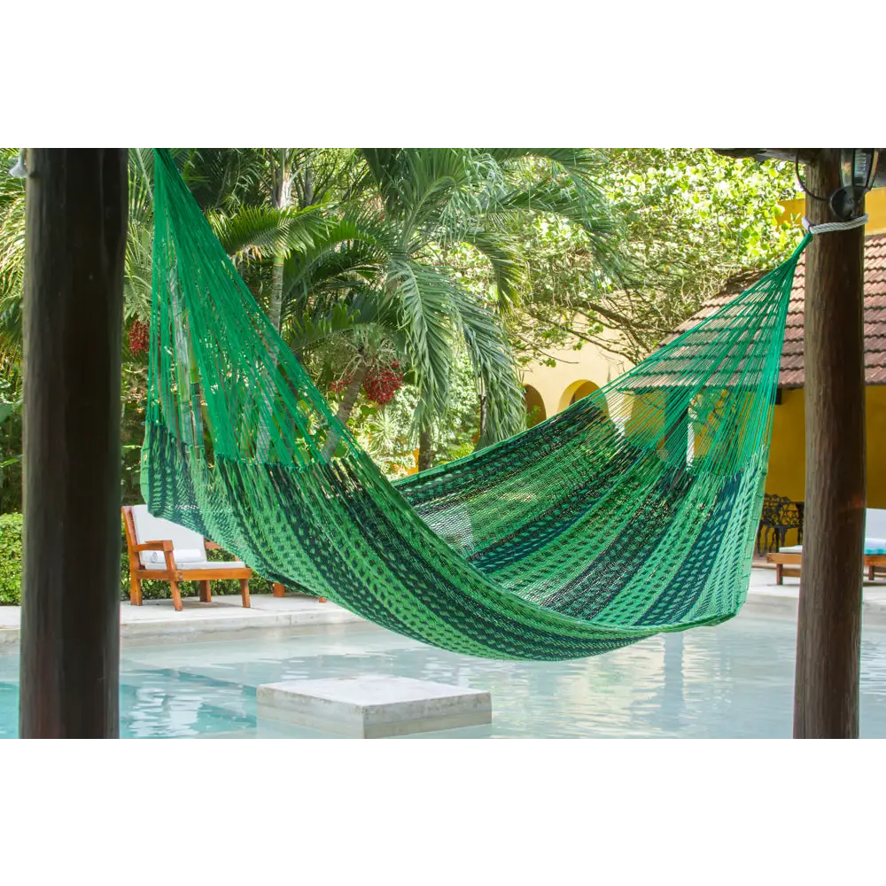 Outdoor undercover cotton Mayan Legacy hammock King size Jardin - Home & Garden > Hammocks