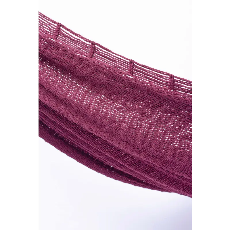Outdoor undercover cotton Mayan Legacy hammock King size Mexican Pink - Home & Garden > Hammocks