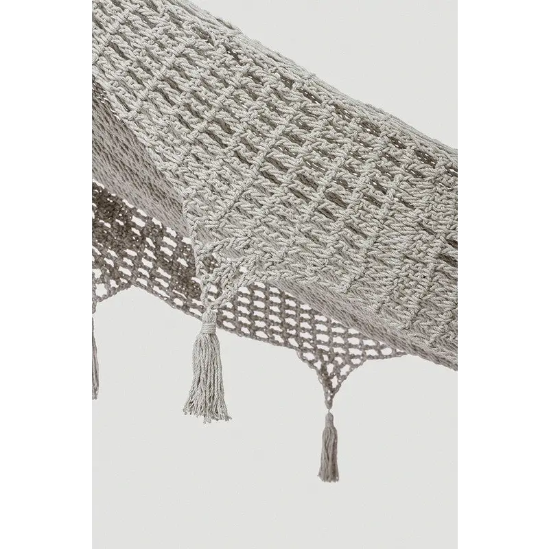 Outdoor undercover cotton Mayan Legacy hammock with hand crocheted tassels King Size Dream Sands - Home & Garden >