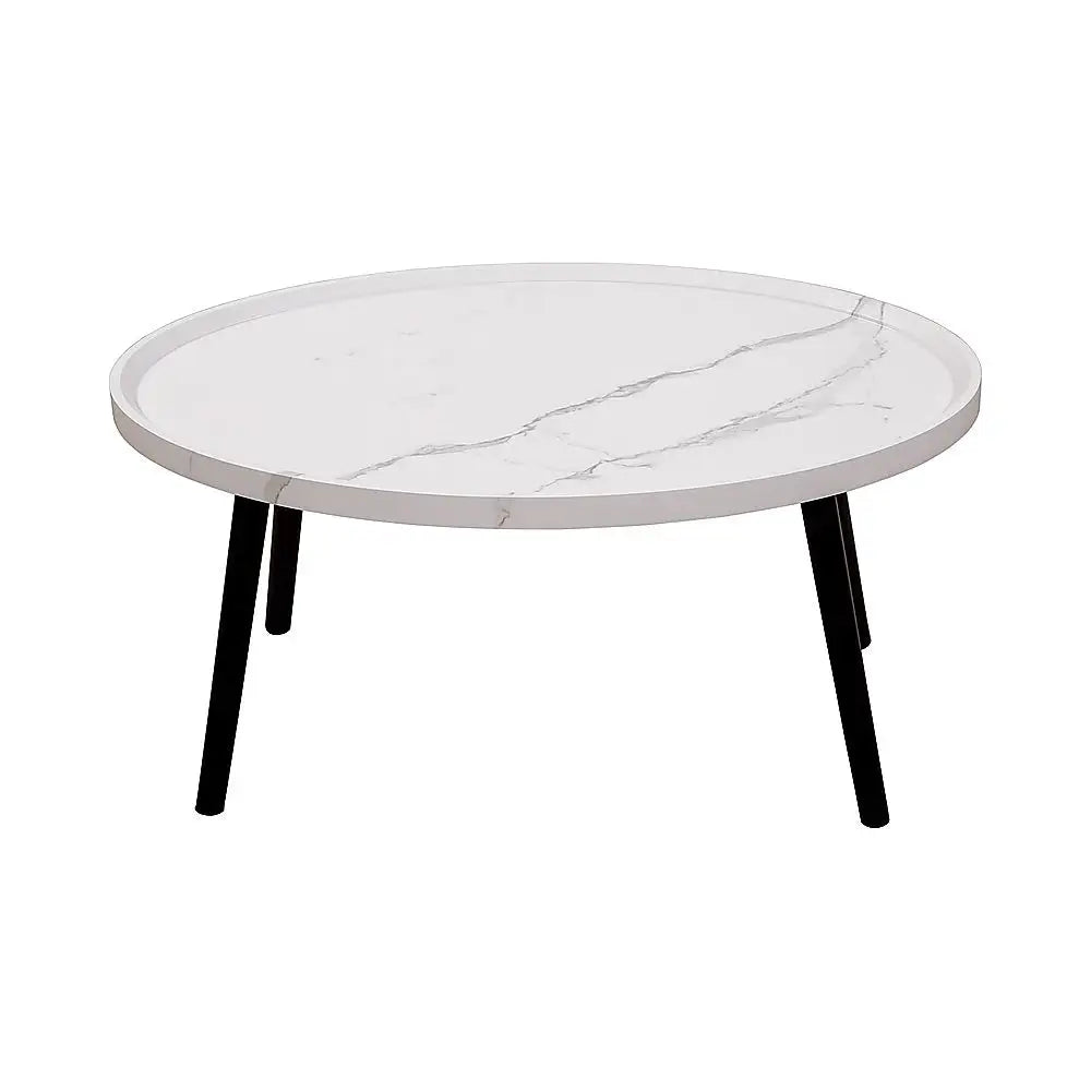 Oval Coffee Table Mid Century Modern Minimalist Display - Furniture > Living Room > Side Tables