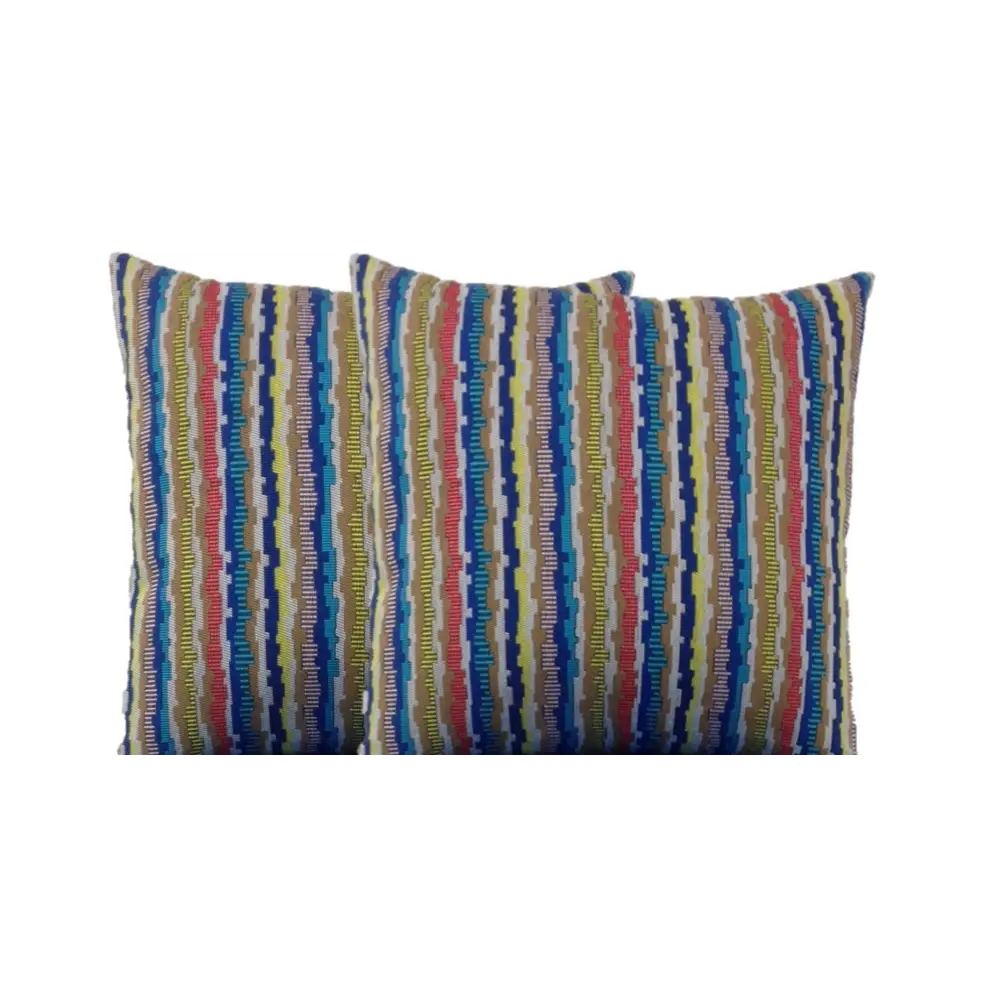 Pack of 2 Dries Multicoloured cushion covers Made In Europe - Home & Garden > Decor