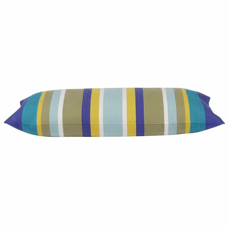Pack of 4 Corban Royal Rectangle 35x70cm Striped Multicoloured Cushion Cover - Home & Garden > Decor