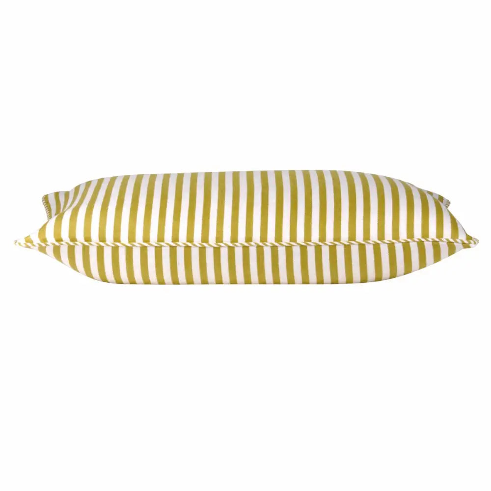 Pack of 4 Dandi Mustard Yellow & White Rectangle Cushion Covers - Home & Garden > Decor