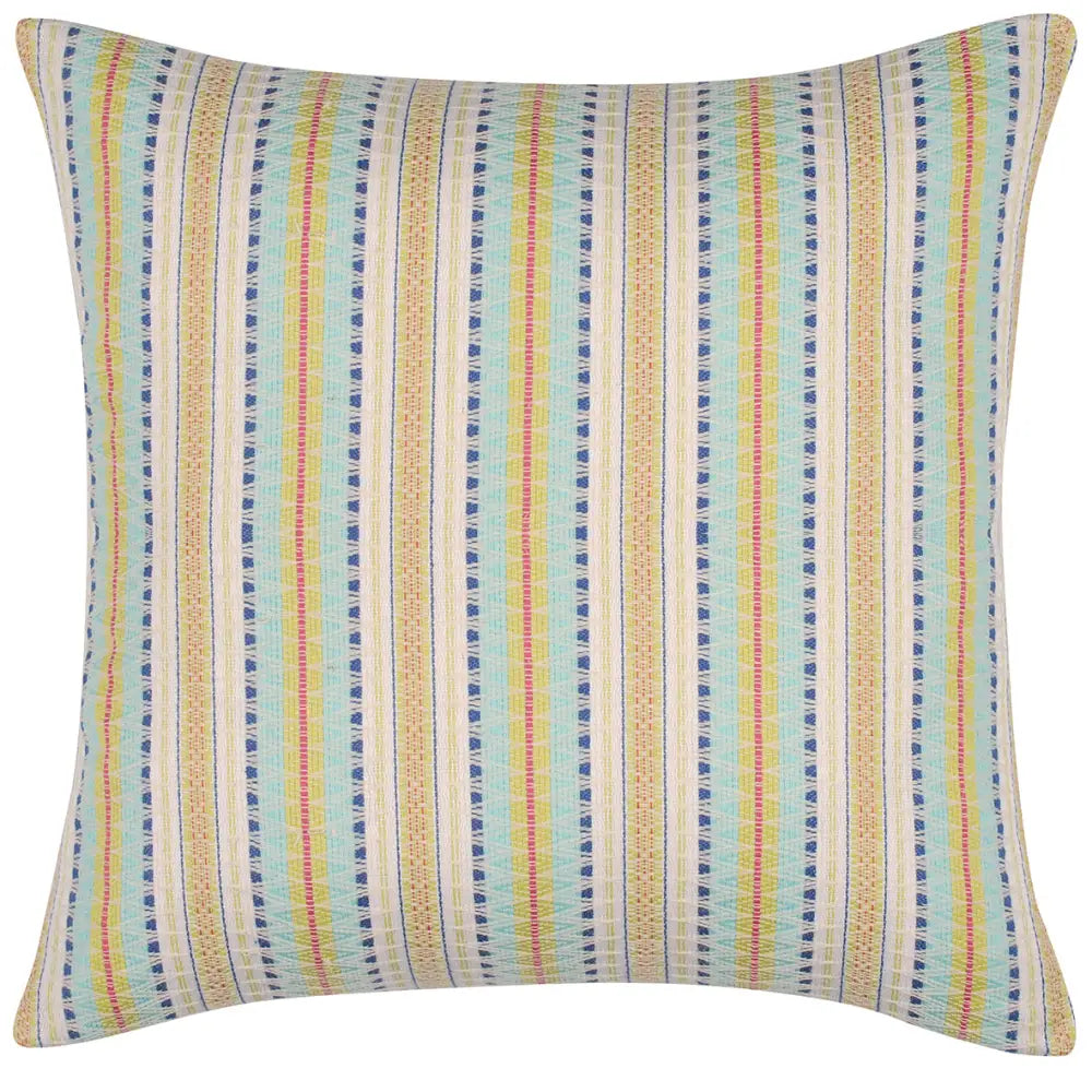 Pack of 4 Finn Yellow Multicoloured Retro Cushion Cover - Home & Garden > Decor