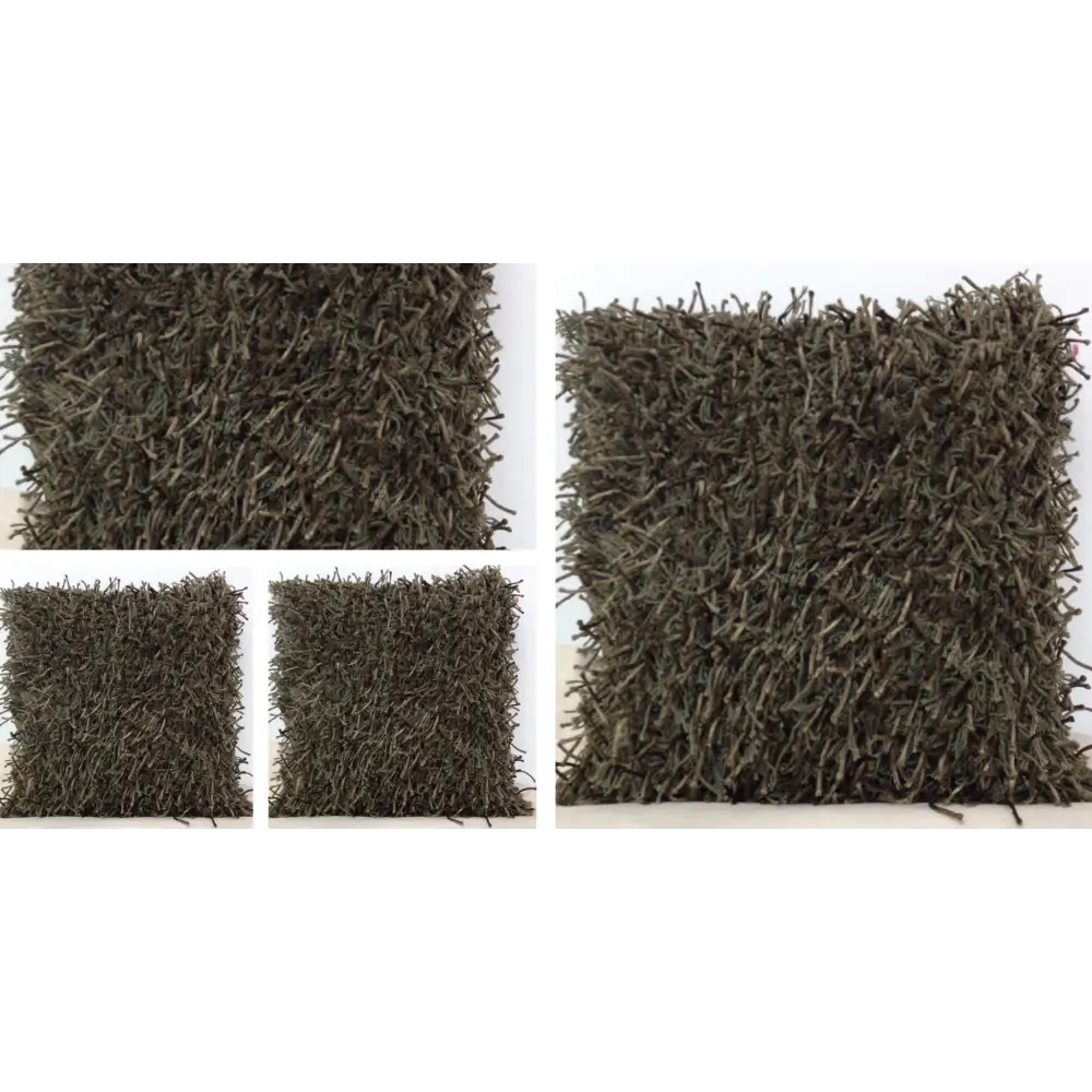 Pack of 4 Retro Fitzroy Stone Brown Bold Design Cushion Covers - Home & Garden > Decor