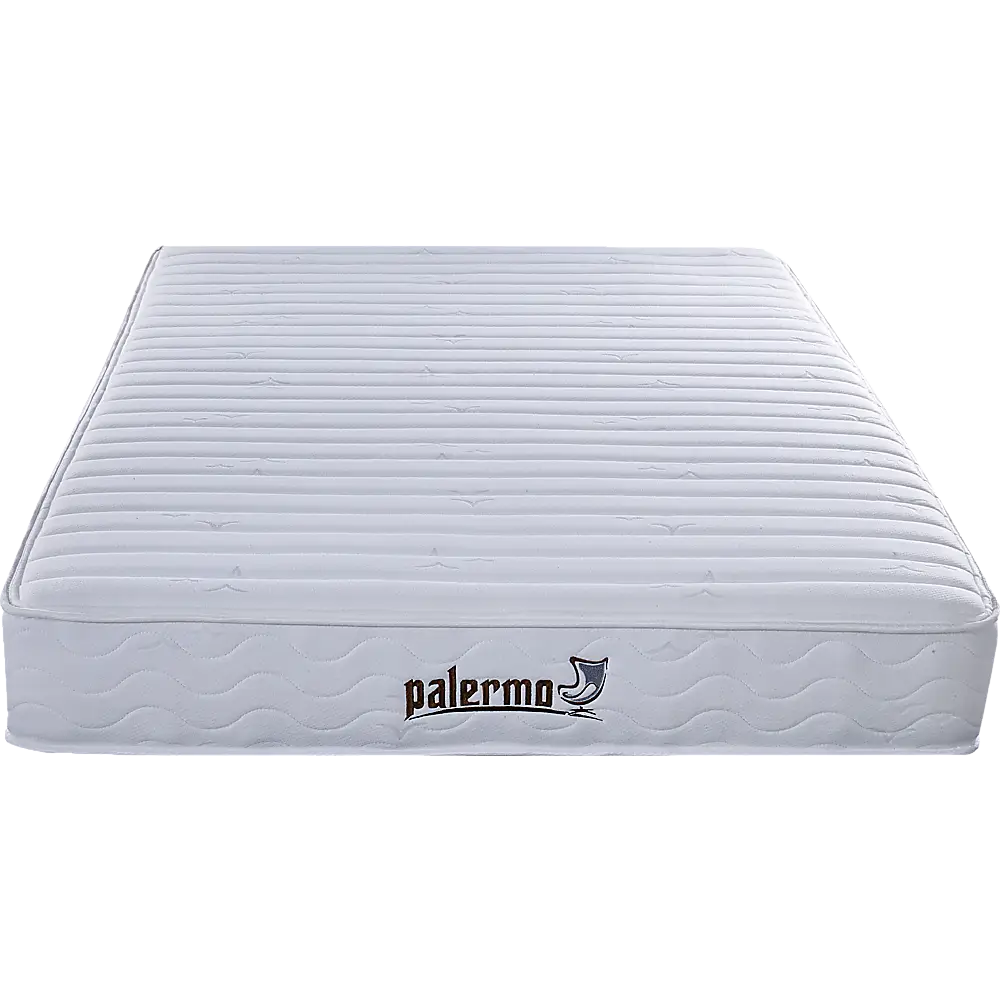 Palermo Contour 20cm Encased Coil Double Mattress CertiPUR-US Certified Foam - Furniture > Mattresses