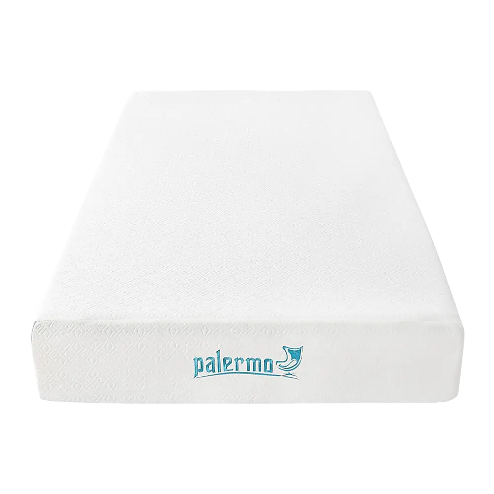 Palermo King Single 25cm Gel Memory Foam Mattress - Dual-Layered - CertiPUR-US Certified - Furniture > Mattresses