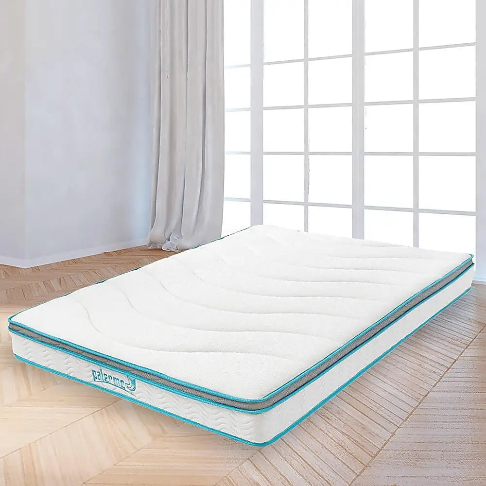 Palermo Queen 20cm Memory Foam and Innerspring Hybrid Mattress - Furniture > Mattresses