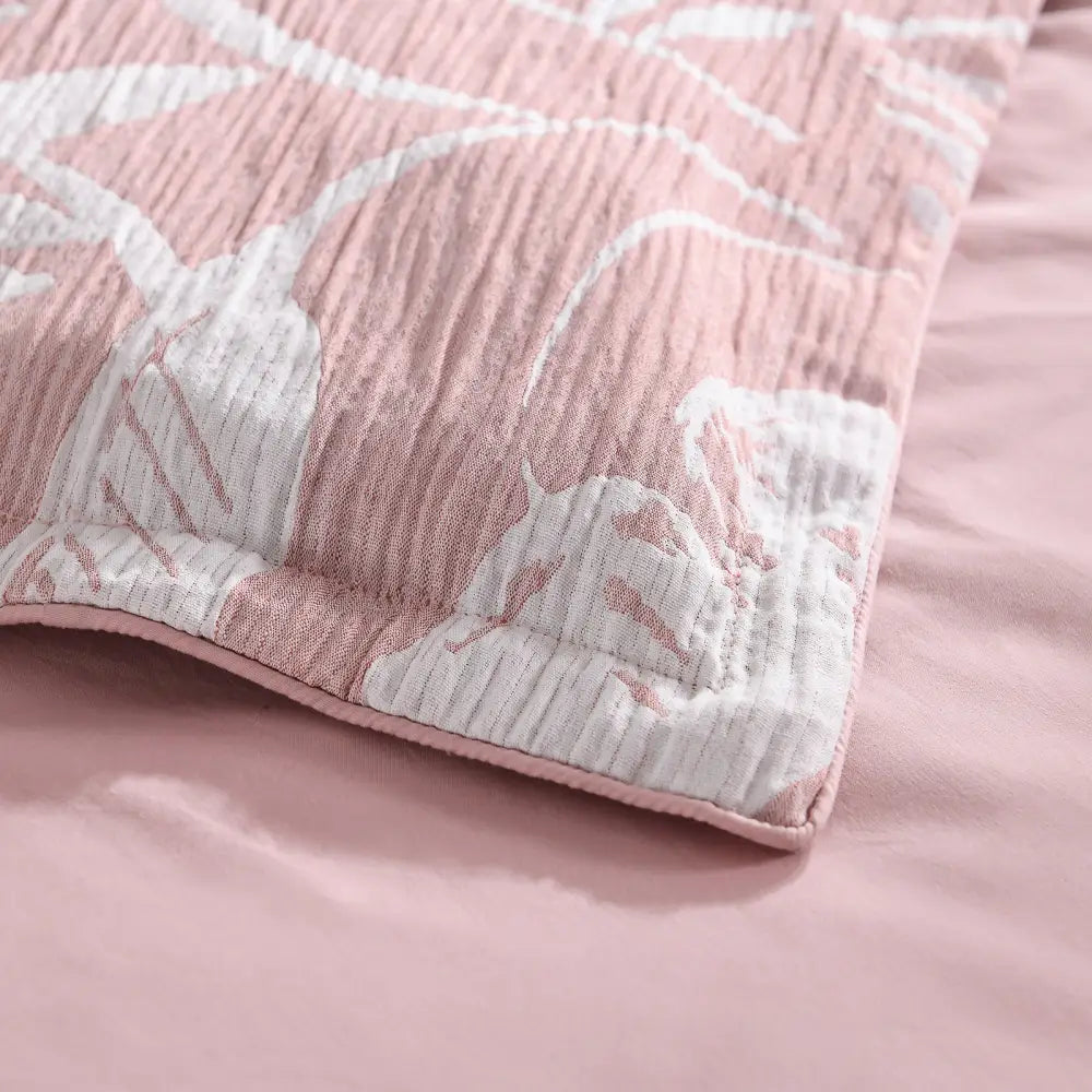Palm Tree Jacquard Clay European Pillowcase by Renee Taylor - Home & Garden > Bedding > Pillowcases