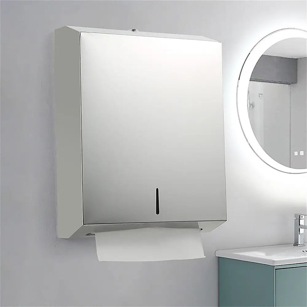 Paper Towel Dispenser Wall Mount Commercial Bathroom - Home & Garden > DIY > Kitchen & Bathroom DIY