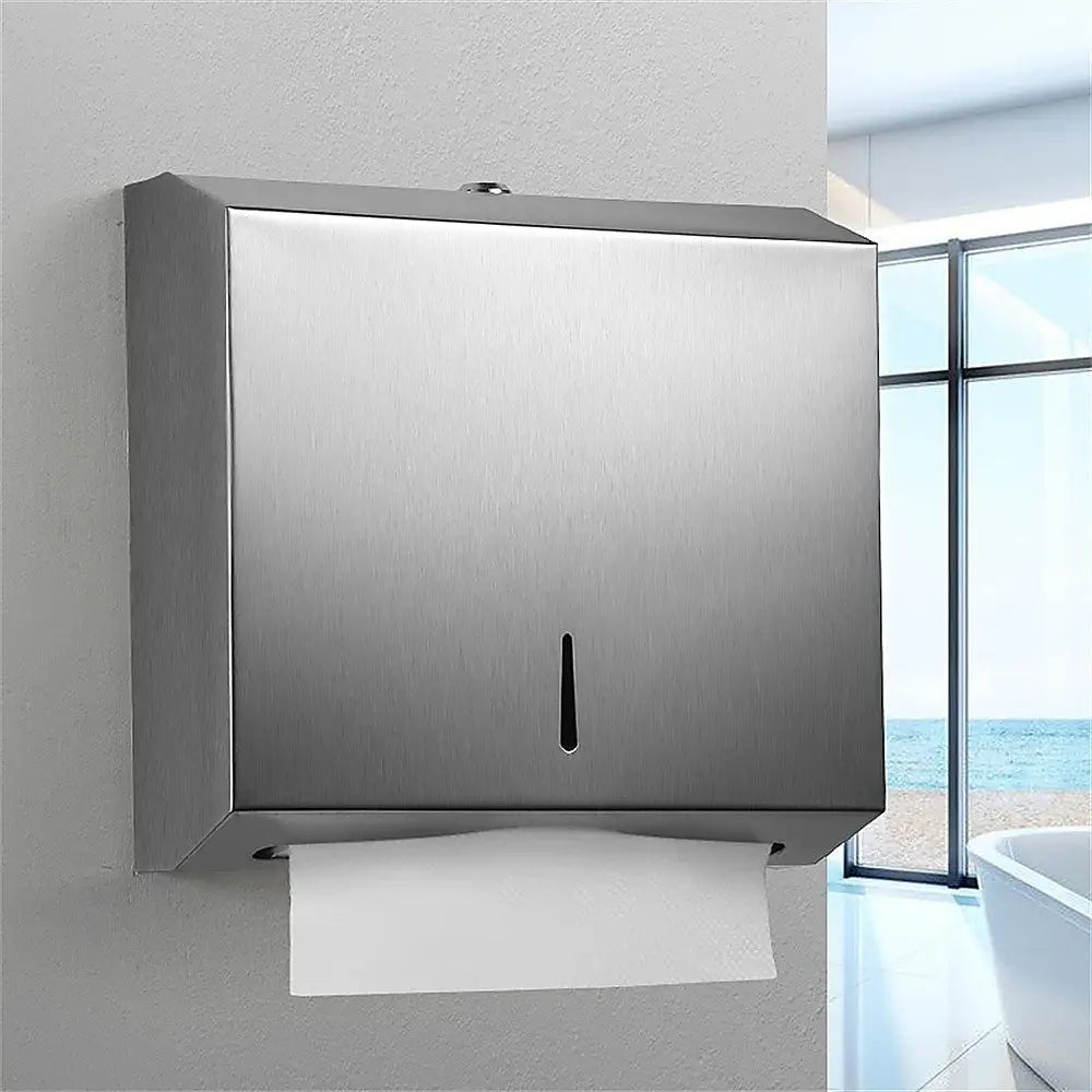 Paper Towel Dispenser Wall Mount Commercial Bathroom - Home & Garden > DIY > Kitchen & Bathroom DIY