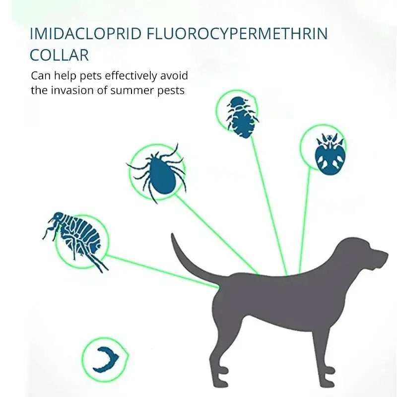 PawfectFriend Flea Collar for Dogs 8 Months Natural Flea Tick Collar for Dog Puppy - Pet Care > Dog Supplies > Dog