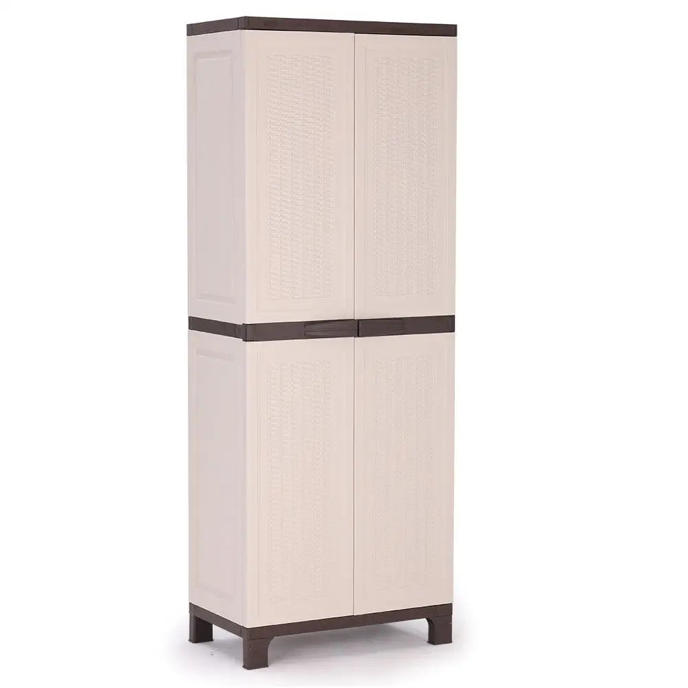 PlantCraft Outdoor Storage Cabinet Cupboard Garage Tool Waterproof Backyard Shed - Furniture > Outdoor