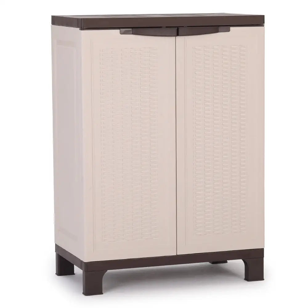 PlantCraft Outdoor Storage Cabinet Waterproof Cupboard Garage Backyard Tool Shed - Furniture > Outdoor