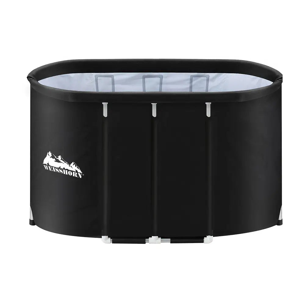 Portable Ice Bath Tub 120x70X70CM Inflatable Cold Water Folding Bathtub Spa Massage - Furniture > Bathroom > Bathtubs
