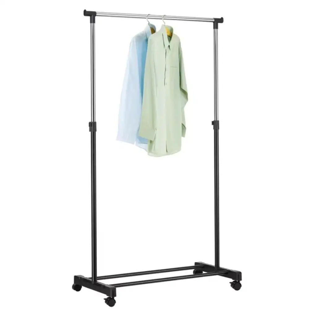 Portable Stainless Steel Clothes Organizer Hanger Rack Cloth Coat Garment Dryer - Home & Garden > Storage > Clothing &