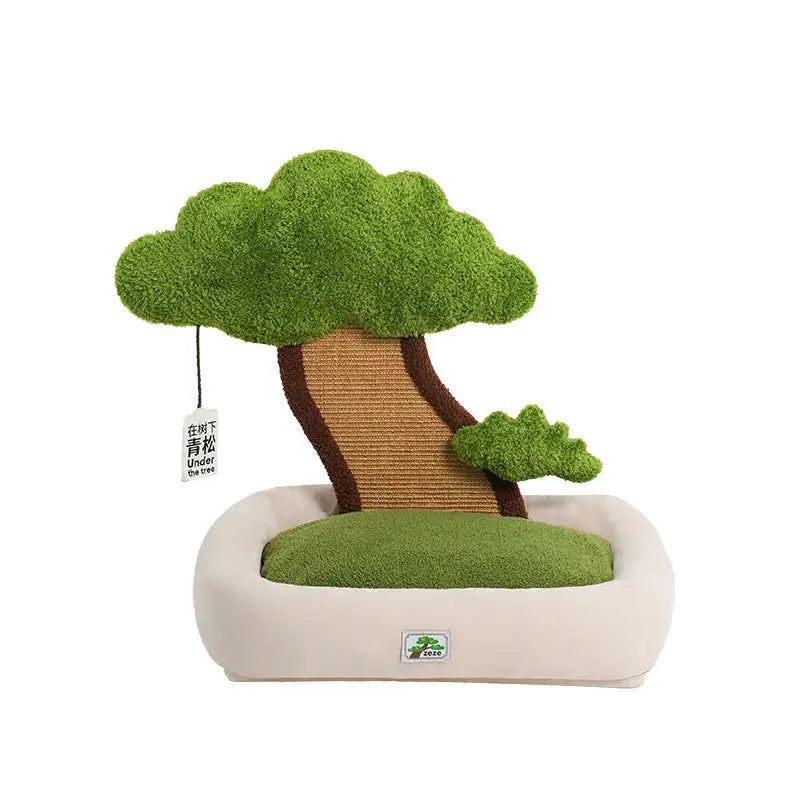 Potted style cat bed cat scratching post warm pet nest - Pet Care > Toys > Cat Toys