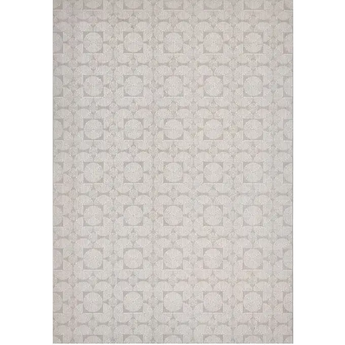 Prague Niko Silver Rugs by Rug Culture-380X280CM - RECTANGLE - Home & Garden > Rugs > Floor Rugs