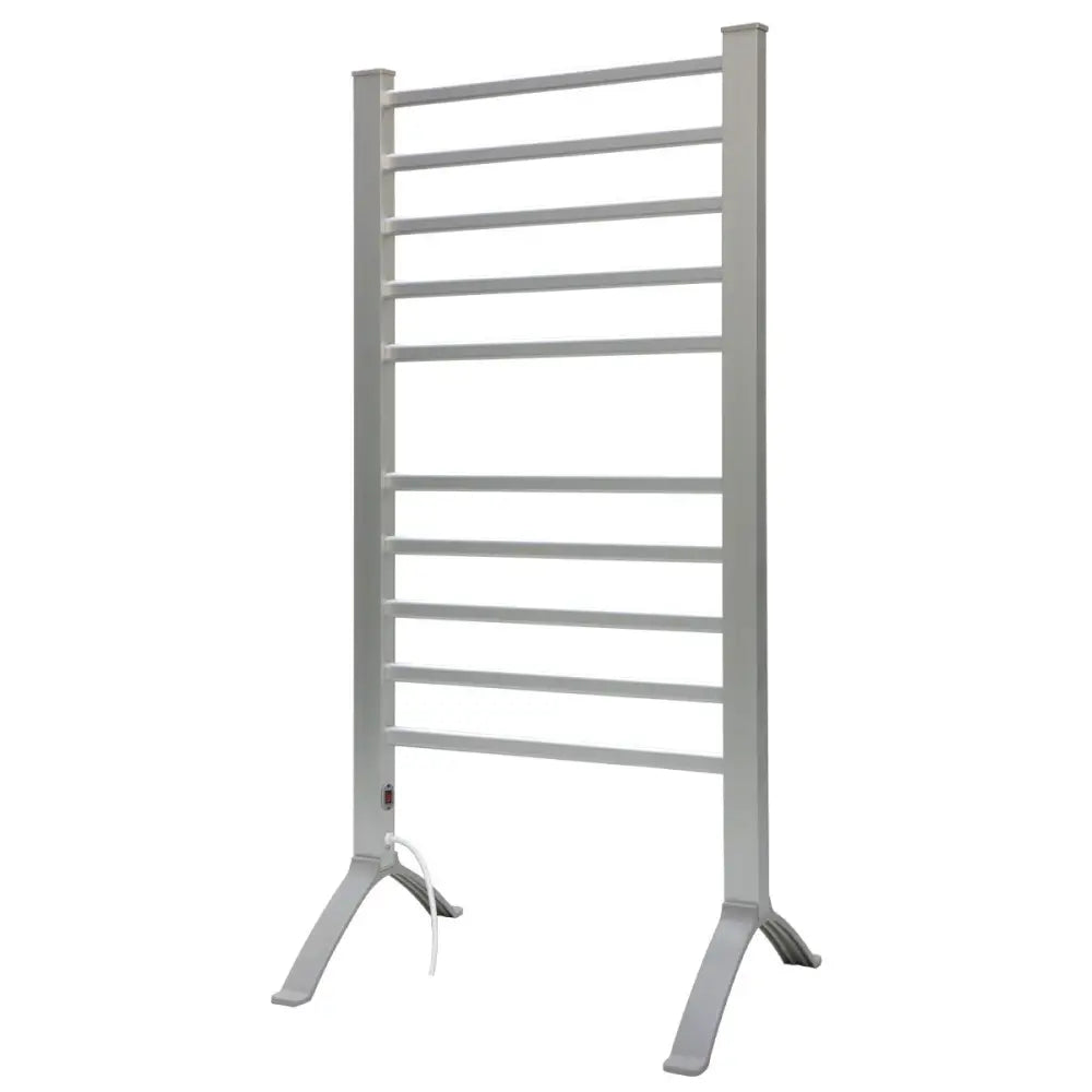 Pronti Heated Towel Rack Electric Bathroom Towel Rails Warmer Ev-160- Silver - Home & Garden > Laundry & Cleaning >