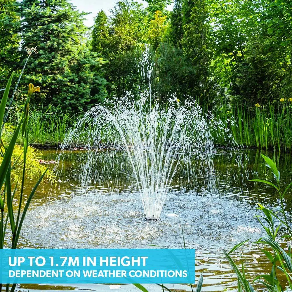 PROTEGE 20W Solar Fountain Pump Garden Water Pool Pond Kit with Eco Filter Box - Home & Garden > Fountains