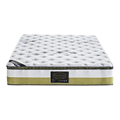 Queen Mattress Memory Pillow Top Pocket Spring Foam Medium Firm Bed - Furniture > Mattresses