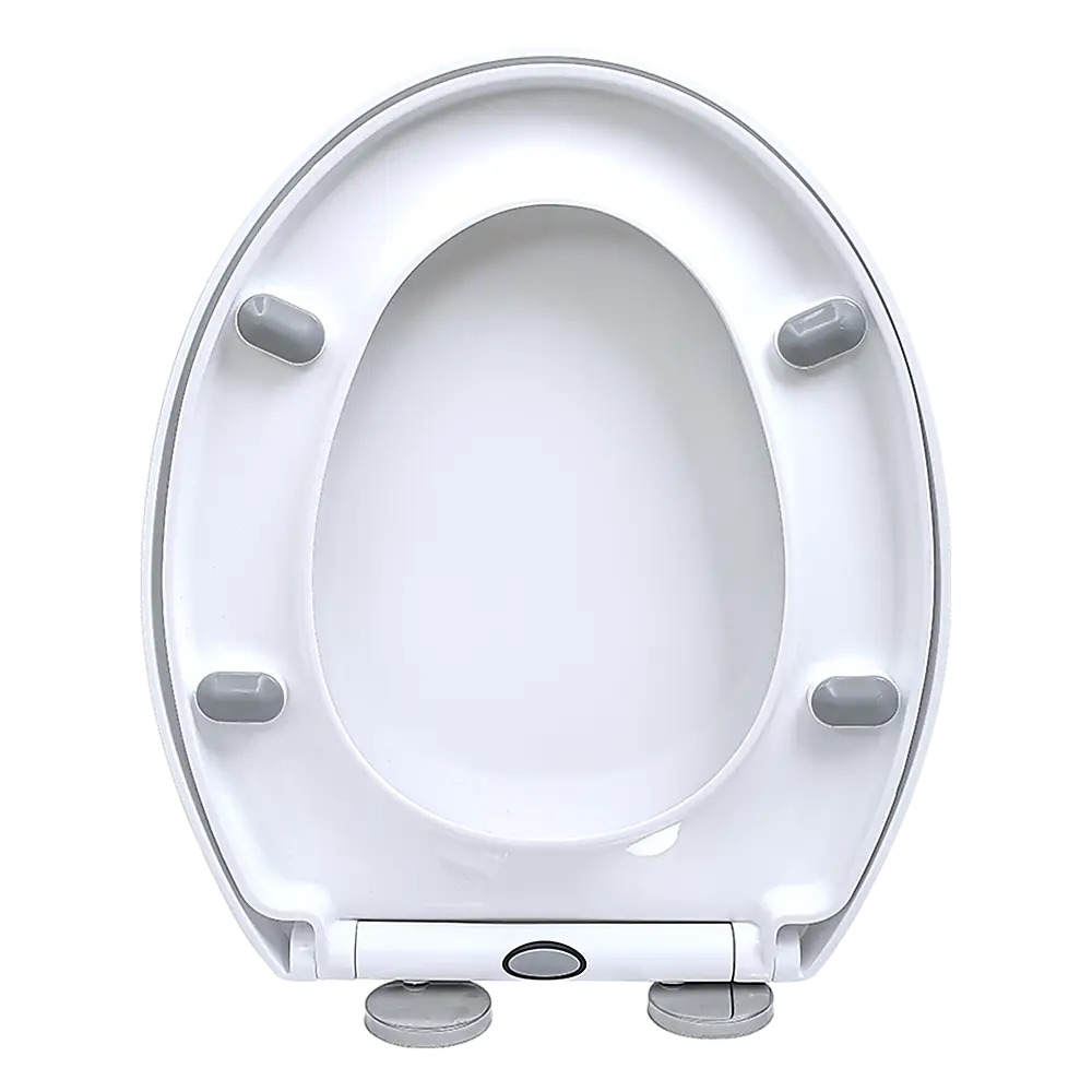 Quick Release Soft Close Toilet Seat White Bathroom Heavy Duty - Health & Beauty > Personal Care > Back Care