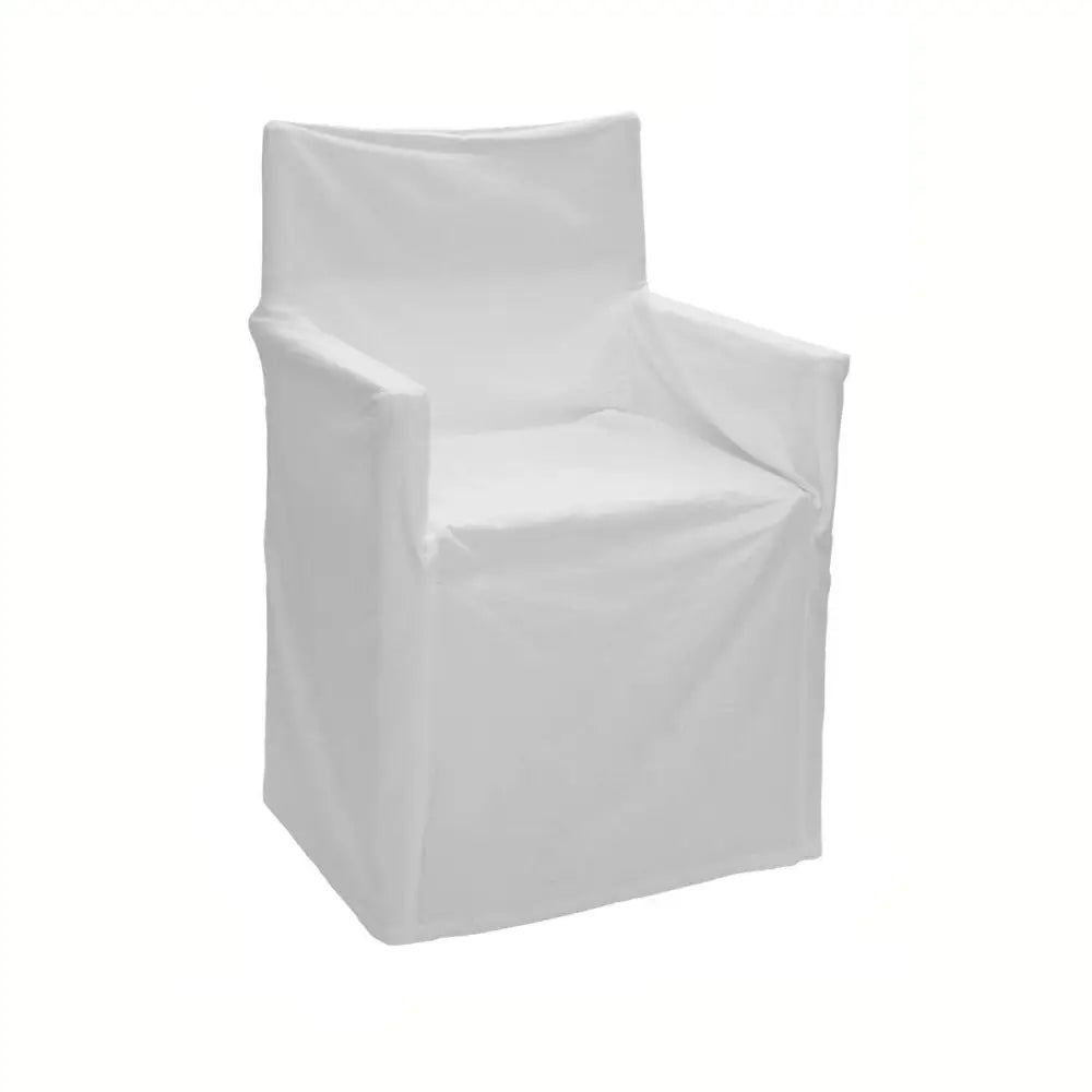 Rans Alfresco 100% Cotton Director Chair Cover - Plain White - Home & Garden > Decor