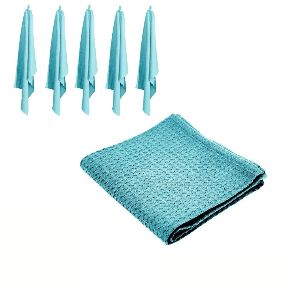 Rans Set of 6 Cotton Waffle Tea Towels 50x70 cm - Island Paradise - Home & Garden > Kitchenware