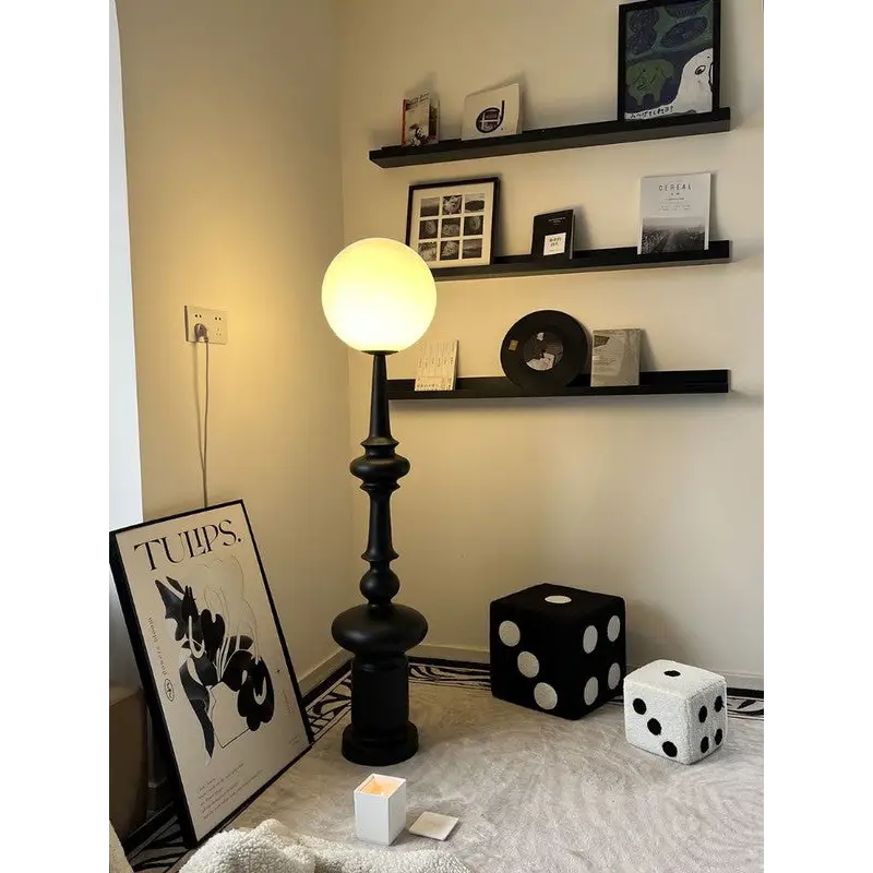 Retro Roman Living Room Floor Lamp Bedroom Art Sense Medieval - Furniture > Office