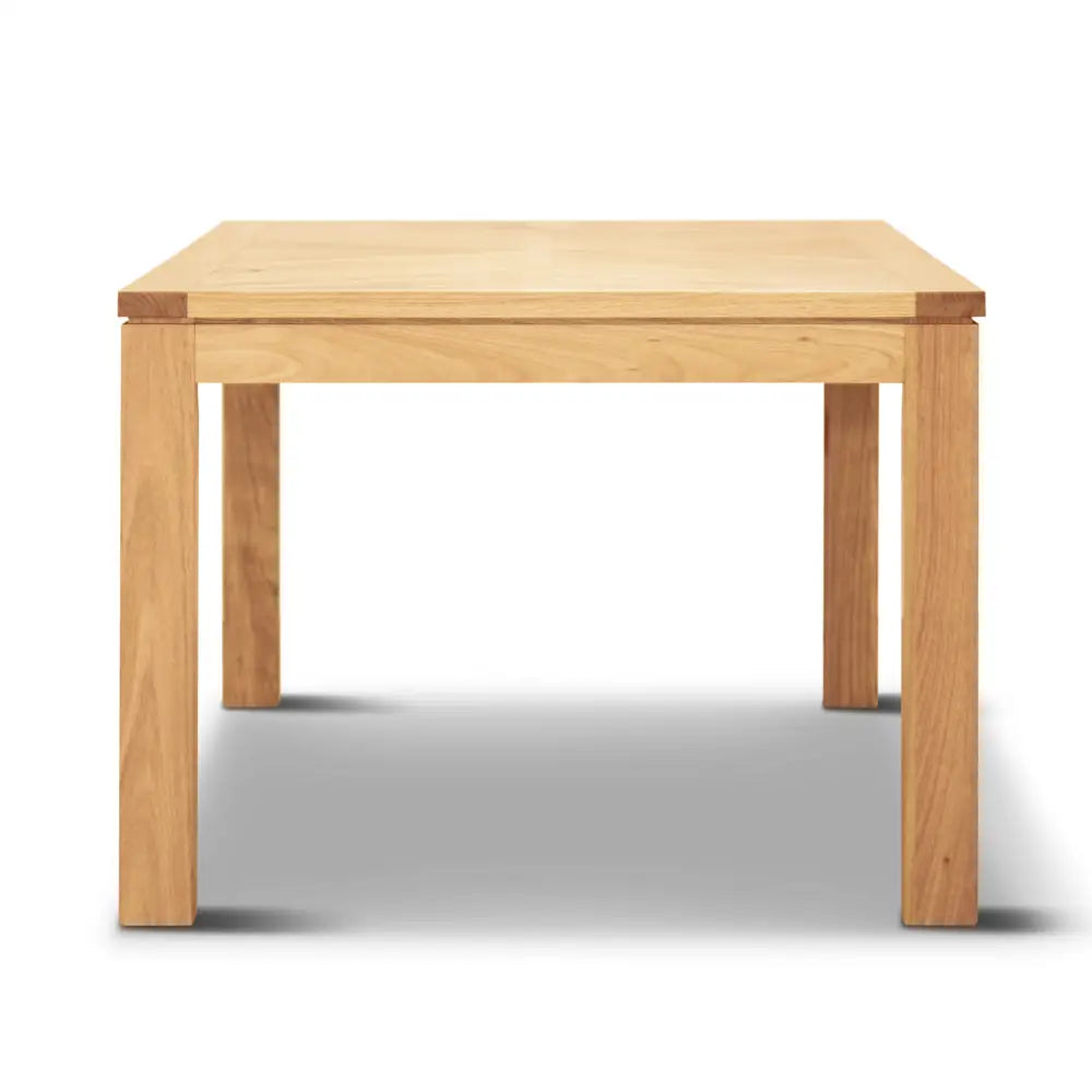 Rosemallow Dining Table 180cm 6 Seater Parquet Top Solid Messmate Timber Wood - Furniture > Dining