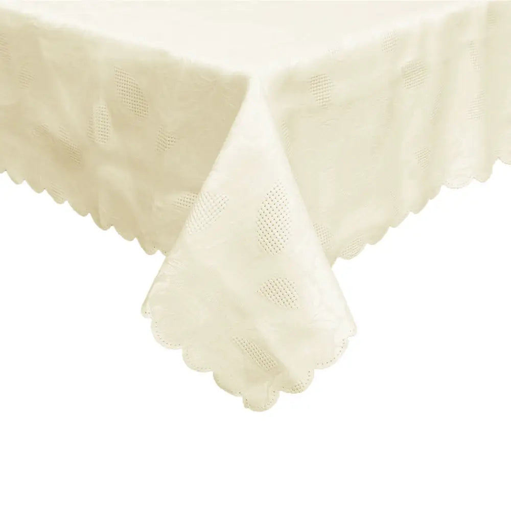 Rosie Buttercup Luxury Jacquard Tablecloth 150 x 210 cm - Home & Garden > Kitchenware