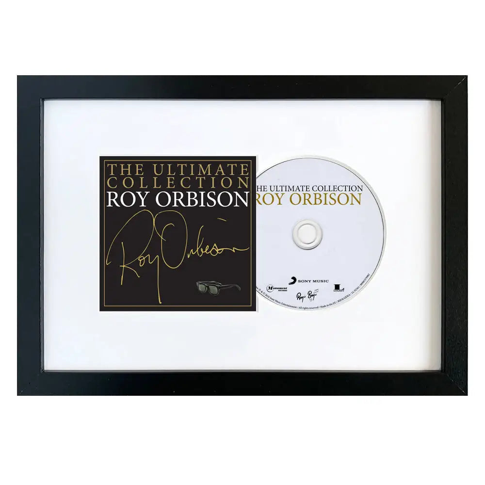 Roy Orbison-The Ultimate Collection CD Framed Album Art - Home & Garden > Wall Art