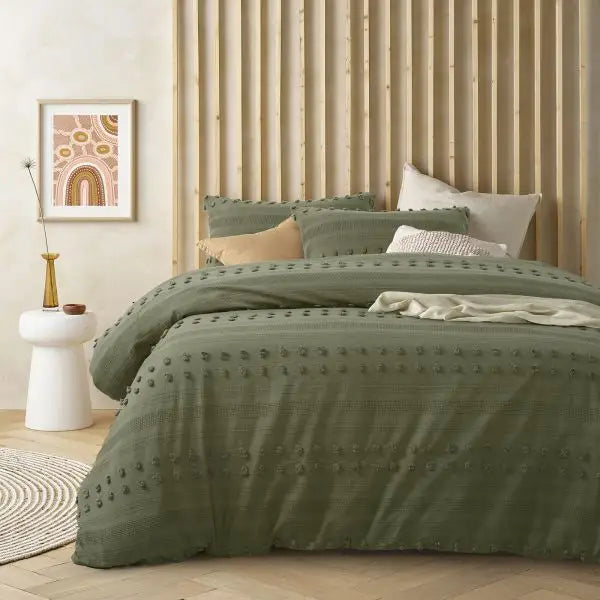 Sans Sovci Cotton Botanic Quilt Cover by Vintage Design Homeware Queen - Home & Garden > Decor > Garden Ornaments