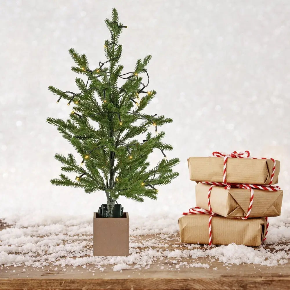 Santa’s Helper Warm Light Christmas Tree Merry Celebrations 60CM - Occasions > Christmas > Christmas Trees