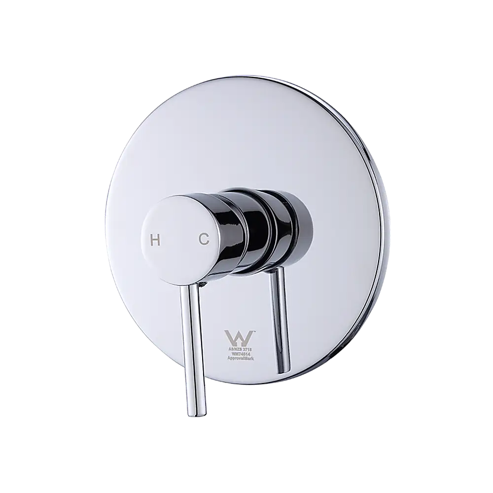 Shower Bath Mixer Tap Bathroom WATERMARK Approved - Chrome - Furniture > Bathroom > Tap & Sink Accessories