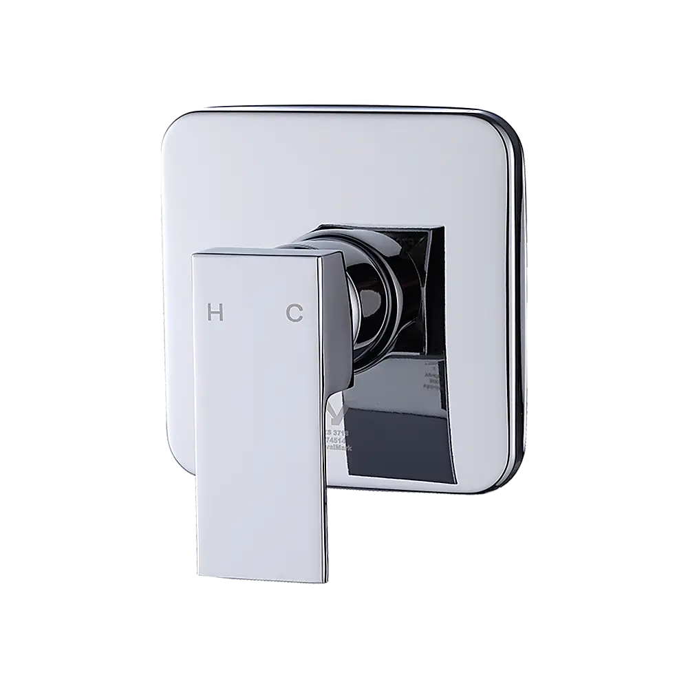 Shower Bath Mixer Tap Bathroom WATERMARK Approved - Chrome - Furniture > Bathroom > Tap & Sink Accessories
