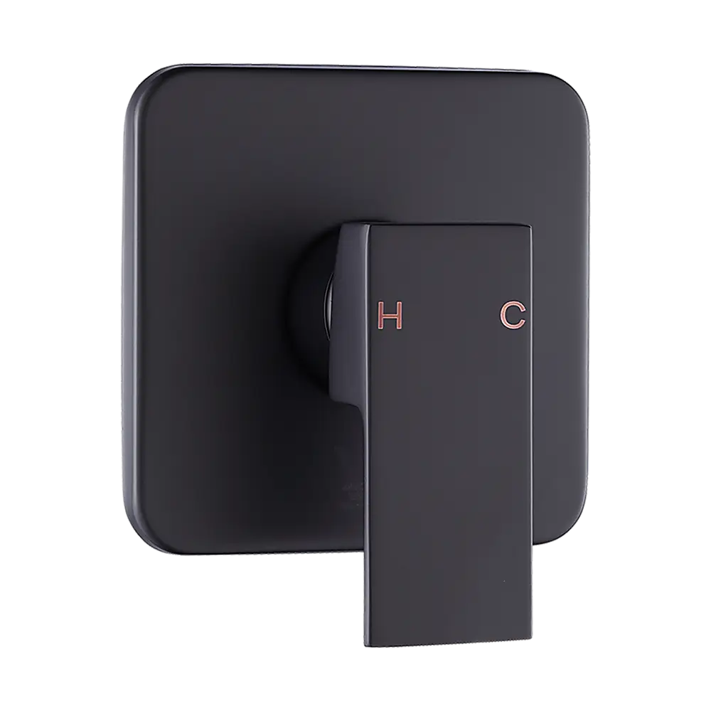 Shower Bath Mixer Tap Bathroom WATERMARK Approved - Electroplated Matte Black - Furniture > Bathroom > Tap & Sink